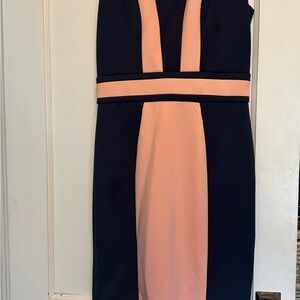 Elegant Black and Pink Women's Dress